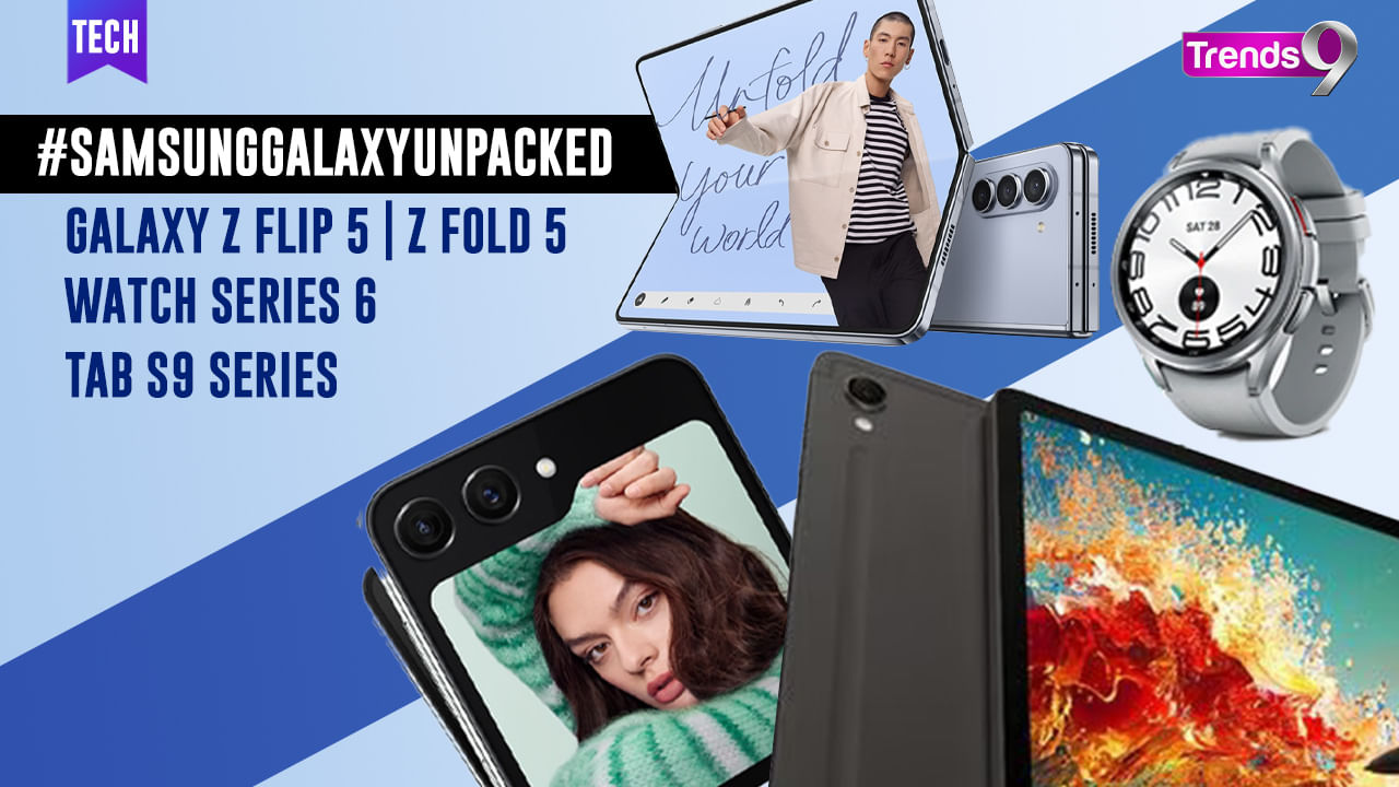 Samsung Galaxy Unpacked Z Filp Z Fold Tab S Series Watch And