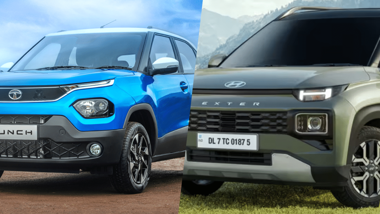 Hyundai Exter Vs Tata Punch: Which One Is A Better Entry Level SUV ...