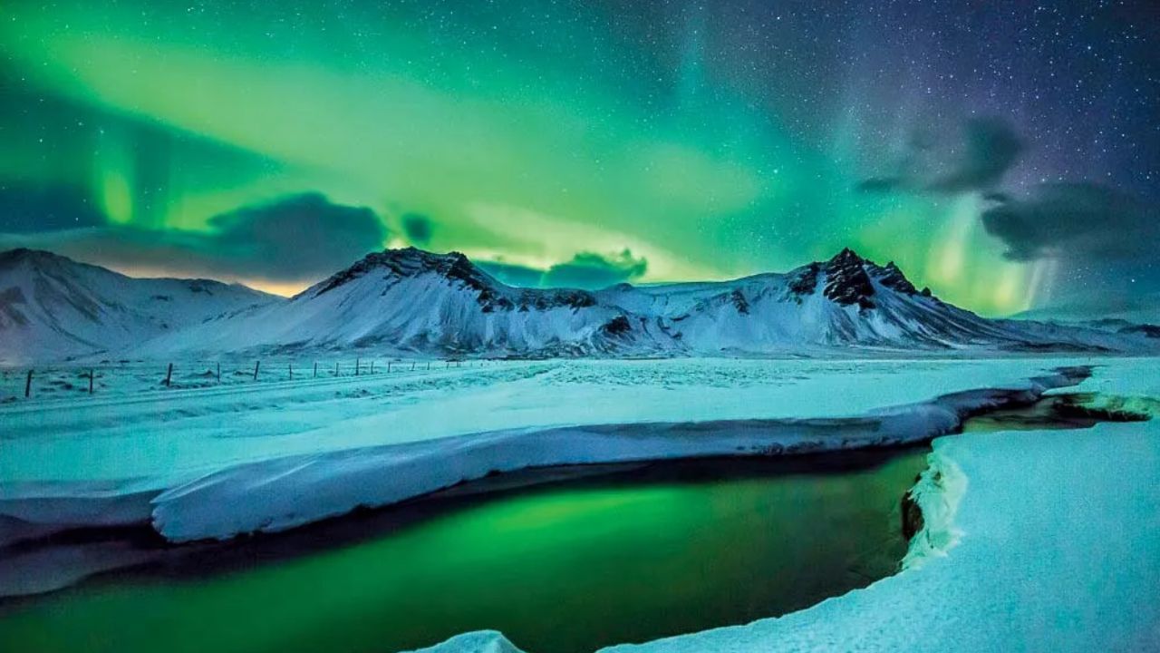 Iceland:
Experience the land of fire and ice with its dramatic waterfalls, geothermal hot springs, and glaciers. Go hiking, ice climbing, or even diving between tectonic plates in Silfra Fissure. (Picture credit: X)