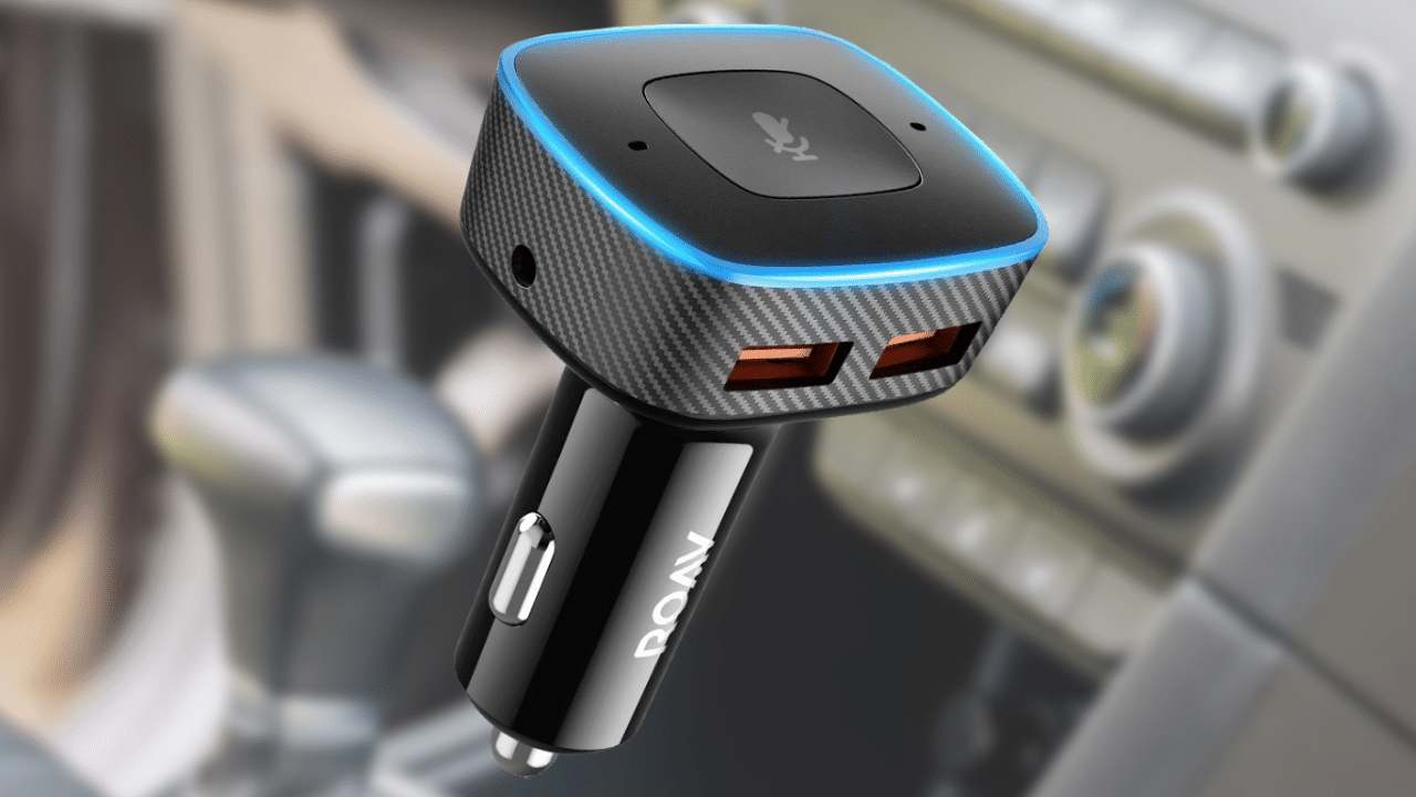 Roav VIVA- Anker: The Roav VIVA by Anker can help you bring Alexa features in your outdated car. The device can be used to play music, display navigation, order meals, and the basic feature to play your favourite music. This device can manage all. 