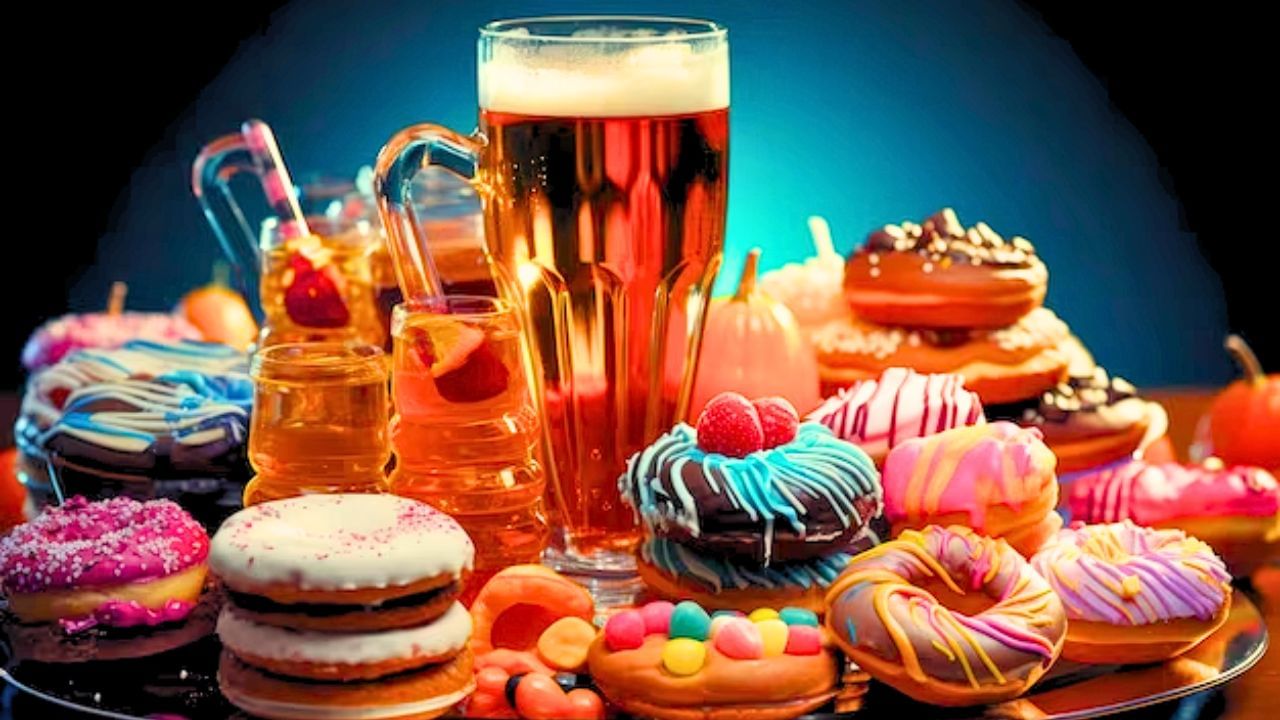 Sugary Foods and Beverages: Sugary snacks, candy as well as sweetened beverages are examples of foods high in added sugars that causes insulin rises and inflammation. The development and repair of muscles may be hampered by this. Overeating sugar also result in weight gain which hinder the growth of muscles. (Pic credit: Freepik)
