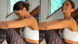 Athleisure Elegance-Deepika Padukone: Known for her poise and elegance, Deepika Padukone's athleisure style is a perfect blend of comfort and sophistication. Look for high-waisted leggings paired with loose-fitting tank tops or sports bras. Add a touch of glam with statement sneakers and oversized sunglasses for a chic gym-ready look.