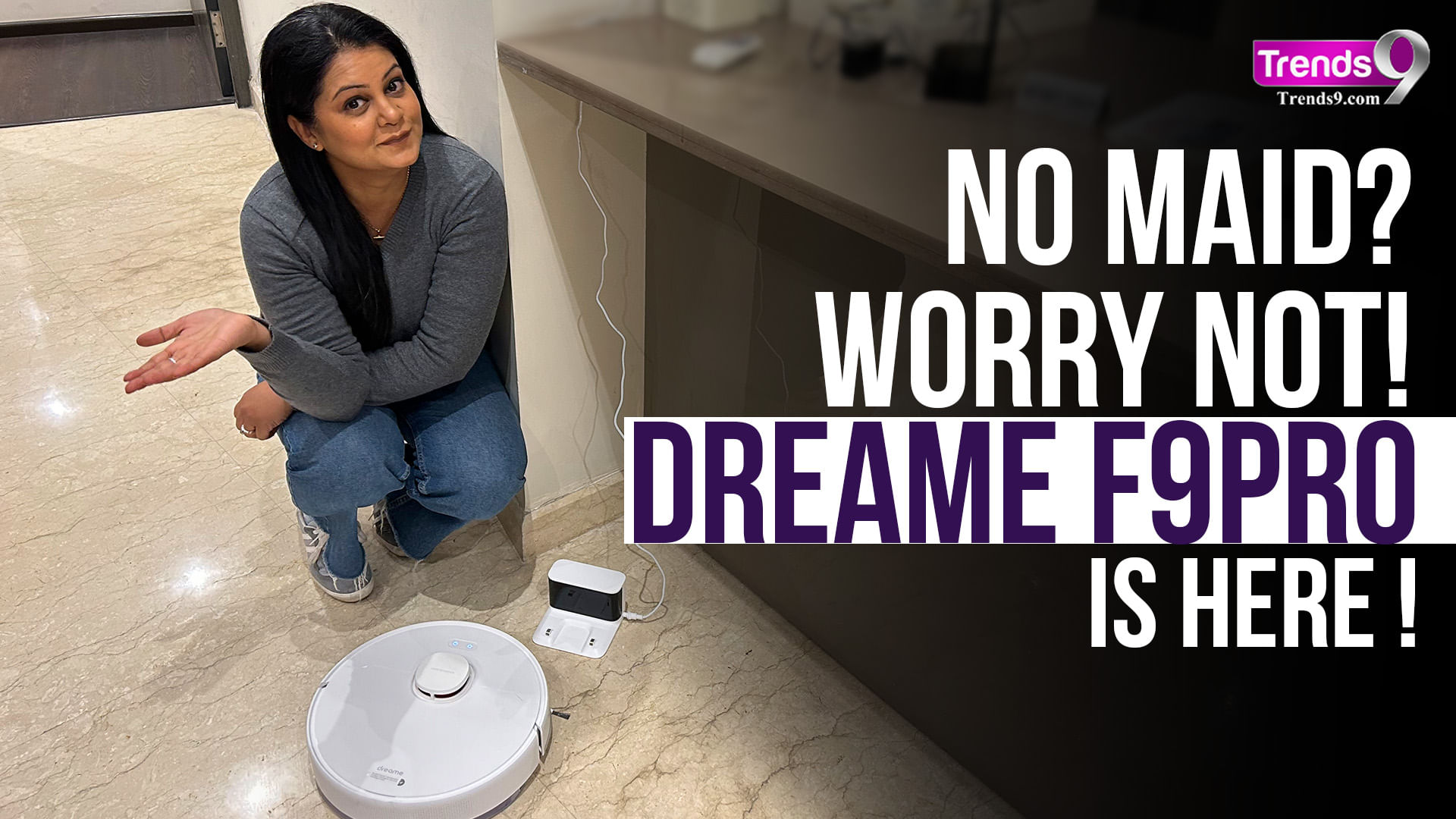 DREAME F9 PRO ROBOT Vacuum Cleaner and Mop Review!-Watch Video - Trends9